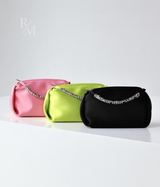 알렉산더왕 새틴 미니백