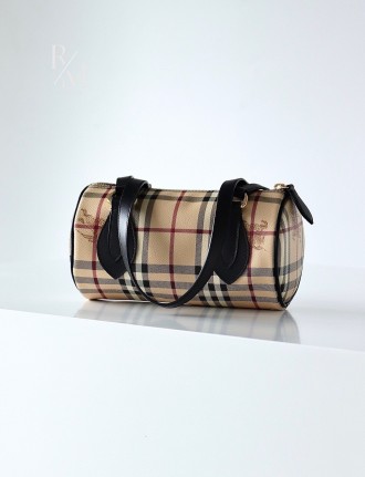 버버리 노바체크 원통백