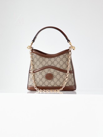 구찌 인터로킹 G 라지 숄더백