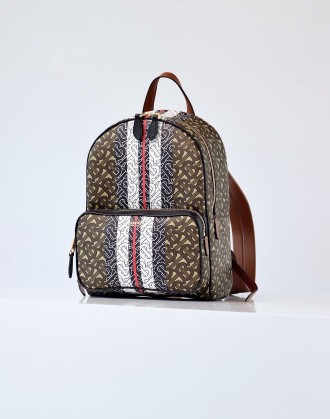 버버리 TB 모노그램 스트라이프 백팩