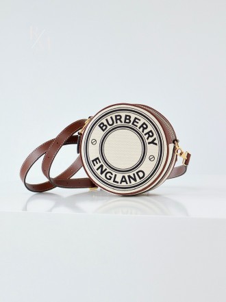 버버리 로고 그래픽 캔버스 루이스백