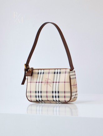 버버리 헤이마켓 체크 펄스백