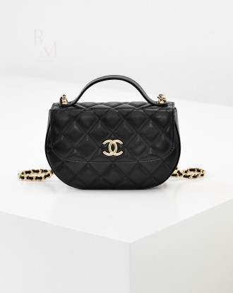 샤넬 23A CC로고 탑핸들 체인백