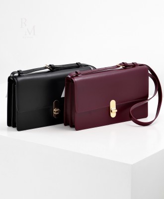 더로우 레트로 플랩 숄더백