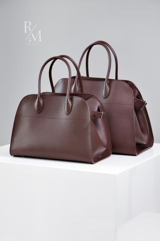 더로우 마고 12/15 가죽 백 버건디