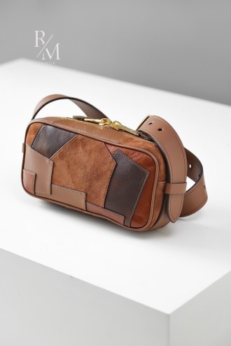 미우미우 레더 볼링백