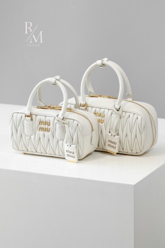 미우미우 마테라쎄 탑 핸들백