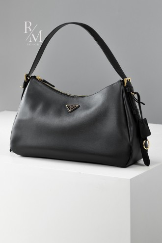 프라다 에이미 미디움 레더 숄더백