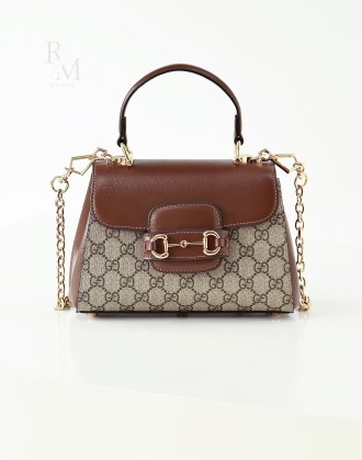 구찌 GG 수프림 홀스빗 1955 미니 핸드백