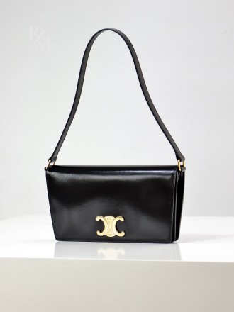 셀린느 트라피즈 트리옹프 백 블랙