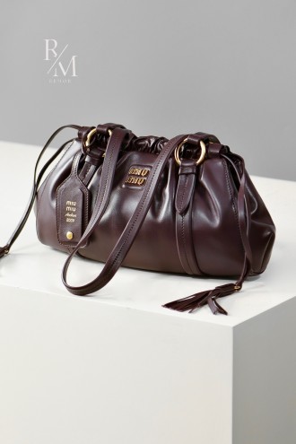 미우미우 조이 나파 레더 미디움