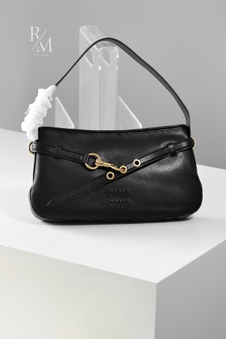 미우미우 아방뛰르 나파 가죽 백