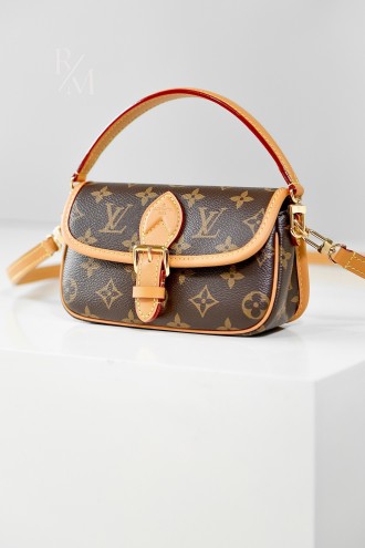 루이비통 나노 다이앤 모노그램 핸드백