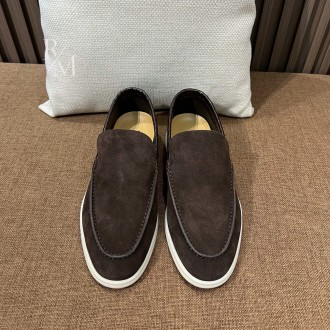 로로피아나 스웨이드 썸머워크 로퍼