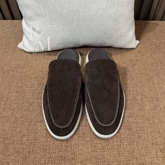 로로피아나 스웨이드 썸머워크 뮬