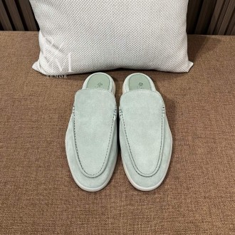 로로피아나 스웨이드 썸머워크 뮬