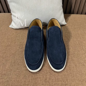 로로피아나 스웨이드 썸머 워크 하이탑 로퍼