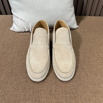 로로피아나 스웨이드 썸머 워크 하이탑 로퍼