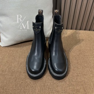 루이비통 보부르 앵클 부츠