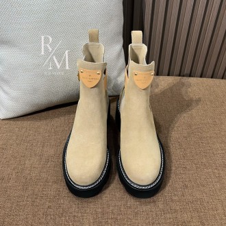 루이비통 보부르 앵클 부츠