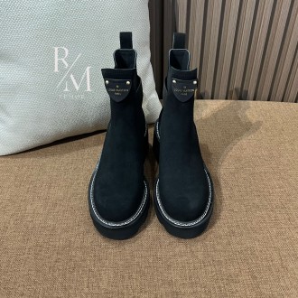 루이비통 보부르 앵클 부츠