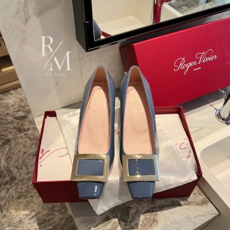 로저비비에 벨 비비에 메탈 버클 펌프스 4.5cm