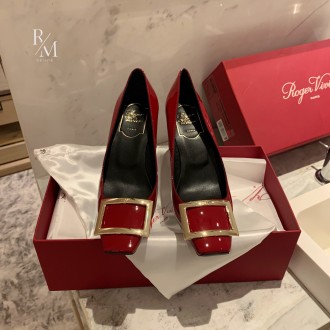 로저비비에 벨 비비에 메탈 버클 펌프스 6.5cm