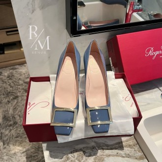 로저비비에 벨 비비에 메탈 버클 펌프스 6.5cm