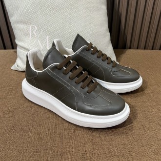 알렉산더 맥퀸 오버사이즈 레더 스니커즈