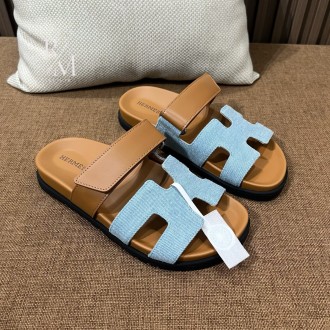 에르메스 여성용 시프레 샌들