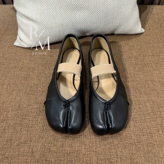 메종 마르지엘라 타비 발레리나 플랫 슈즈