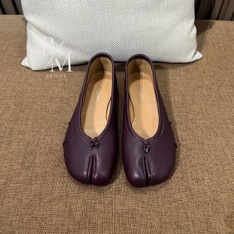 메종 마르지엘라 타비 발레리나 플랫 슈즈