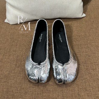 메종 마르지엘라 타비 발레리나 플랫 슈즈