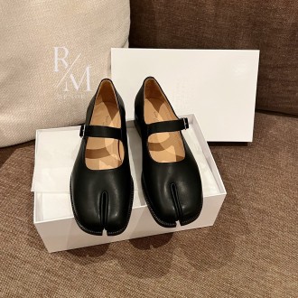 메종 마르지엘라 타비 메리제인 로퍼 플랫 슈즈