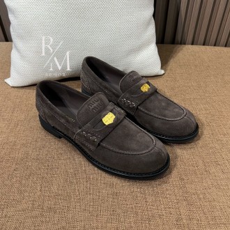 미우미우 스웨이드 페니 로퍼