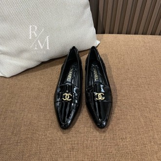 샤넬 CC로고 퀼팅 모카신