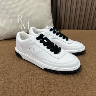 샤넬 스니커즈 스웨이드 카프스킨