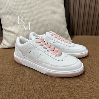 샤넬 스니커즈 스웨이드 카프스킨