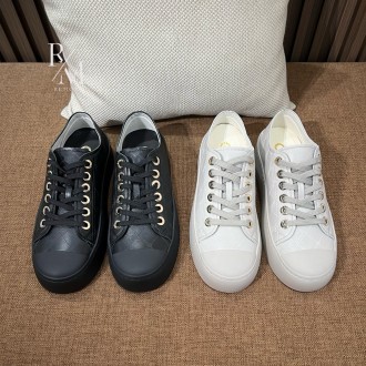 샤넬 프린티드 램스킨 스니커즈