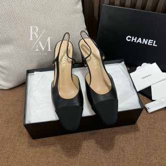 샤넬 메리제인 투톤 펌프스 6.5cm