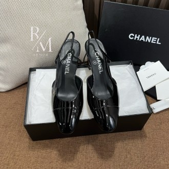 샤넬 메리제인 투톤 펌프스 6.5cm