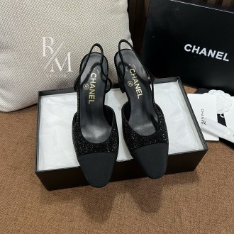 샤넬 메리제인 투톤 펌프스 6.5cm