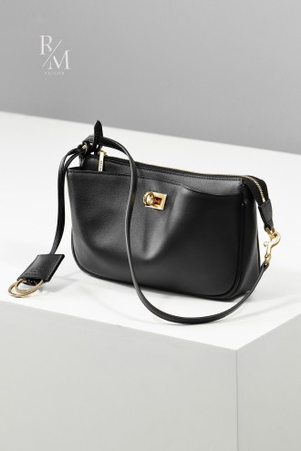 발렌시아가 여성 로데오 슬링 포셰트 블랙