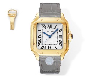 까르띠에 산토스 드 까르띠에 워치 미디엄 35.1mm