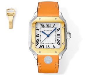 까르띠에 산토스 드 까르띠에 워치 미디엄 35.1mm