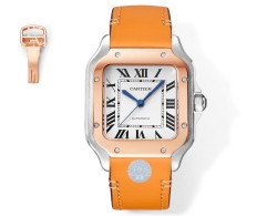 까르띠에 산토스 드 까르띠에 워치 미디엄 35.1mm