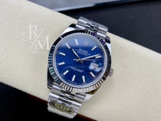 롤렉스 데이저스트 블루플루티드 41mm