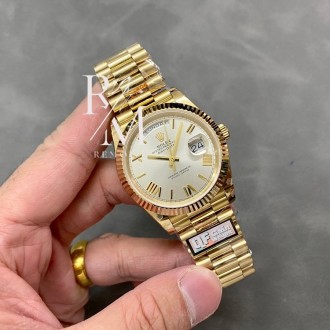 롤렉스 데이데이트 옐로우 골드 화이트 40mm