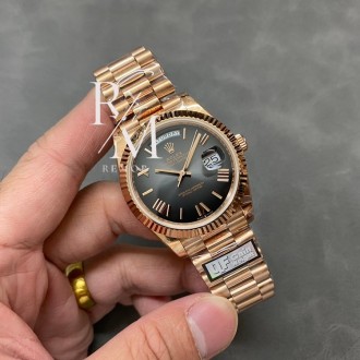 롤렉스 데이데이트 로즈 골드 옴브레 40mm