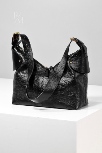 디올 보야지 미디엄 백 블랙